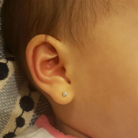 ear studs for baby girl.